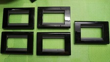 5 Plaques bticino Living Classic 3 Places Black Code 4713NR