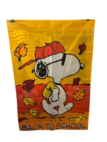 Snoopy Back to School Flagge - Bild 4 von 4