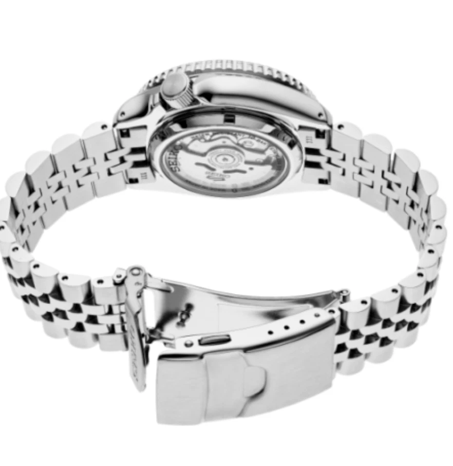 New Seiko 5 Sports Stainless Steel 42.5 MM GMT Automatic Black Dial Watch SSK001 - Image 2 of 3