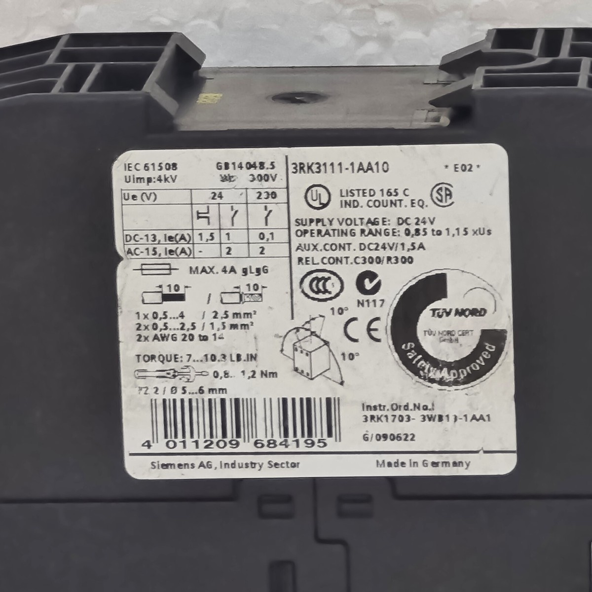siemens 3rk3111-1aa10 - UNIS Group