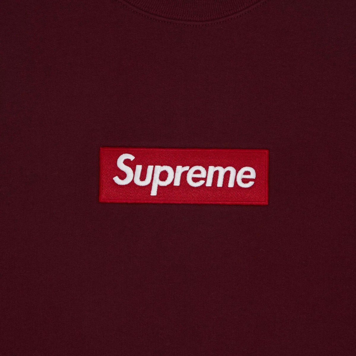 Supreme Box Logo Crewneck - Cardinal (Size Medium) | eBay
