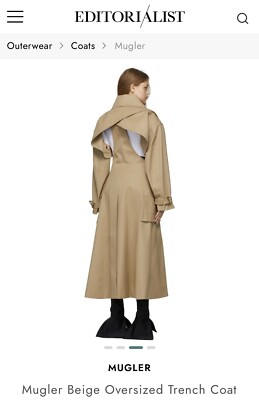 2024SS✨ドゥーズィエムクラス　GABARDINE TRENCH 36 2024SS✨ドゥーズィエムクラス GABARDINE TRENCH 36