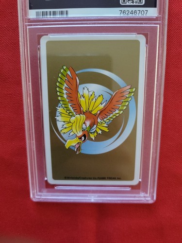 Pokemon: Gold Playing Cards Sunkern 9 of Hearts #191A 2000 - PSA 10 Gem MT- D2 - Picture 18 of 18