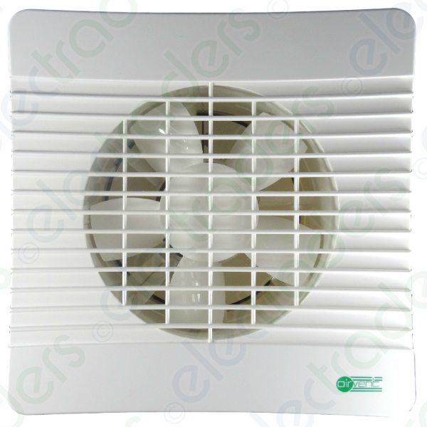 Airvent 435404 Low Profile Axial Extractor Fan 150mm / 6 Inch (Timer Model)