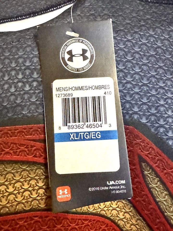 Under Armour Batman Vs Superman Alter Ego Compression Shirt XL BNWT NEW RARE - Image 3 of 4