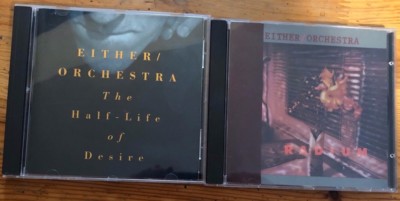 Lot of 2 Either/Orchestra CDs Radium & The Half Life of Desire