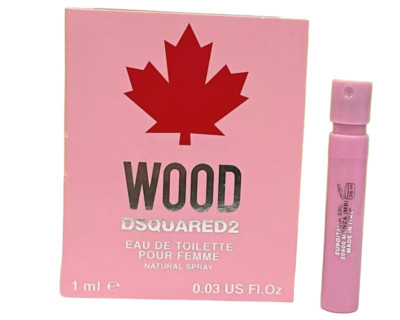 Wood Dsquared 2 Eau De Toilette Pour Femme Natural Sample Spray 0.03oz/1.0ml