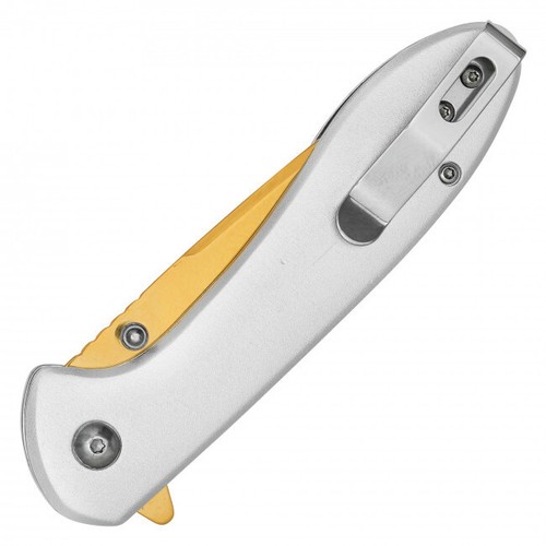 WARTECH - 7.75" Gold Hummingbird Pocket Knife - Picture 4 of 4