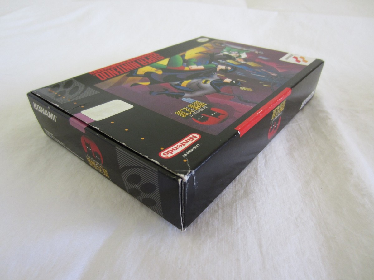 Adventures of Batman & Robin (SNES) Super Nintendo CIB Adventures of Batman & Robin (SNES) Super Nintendo CIB