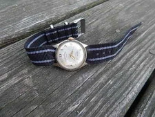 VINTAGE ANDRE BOUCHARD 17 JEWELS WIND UP GOLD FILLED WATCH INTERNATIONAL SALE