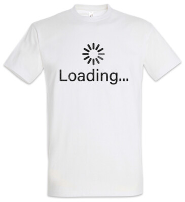 Loading Symbol T-Shirt Fun Geek Admin Computer Science Scientist Coder Developer