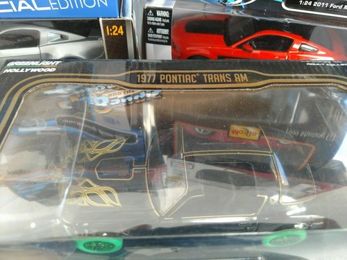 GREENLIGHT GREEN MACHINE SMOKEY AND THE BANDIT 1977 PONTIAC TRANS AM GREEN WHEEL - Picture 5 of 10