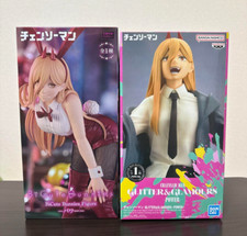 Chainsaw Man Power BiCute Bunnies GLITTER  GLAMOURS Figure Set of 2 Japan New