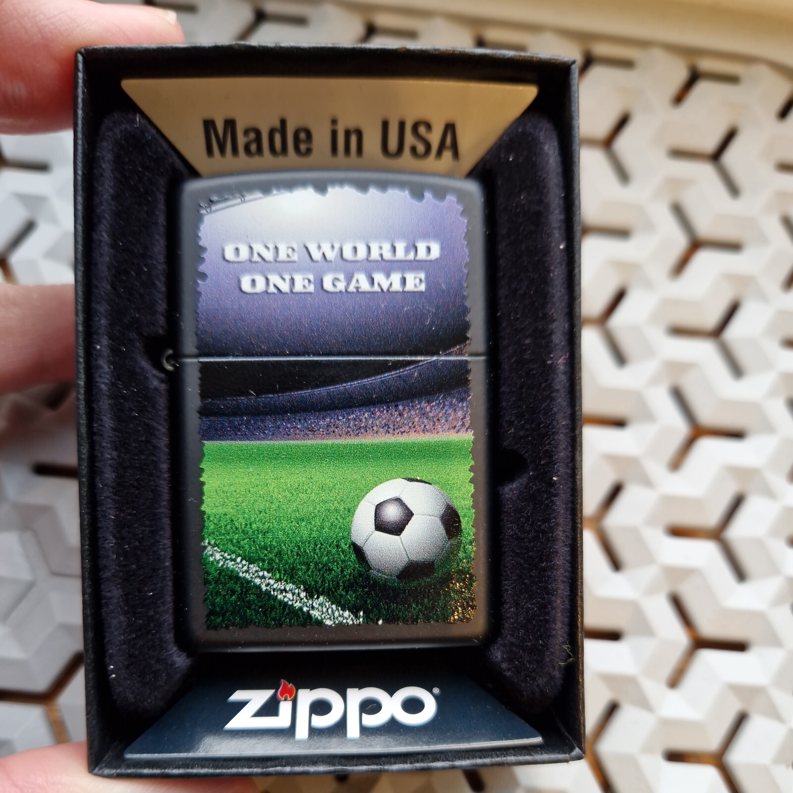 28301 Zippo Football In Stadium