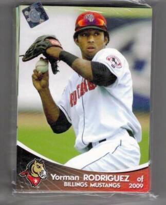 2009 BILLINGS MUSTANGS TEAM SET COMPLETE NEW