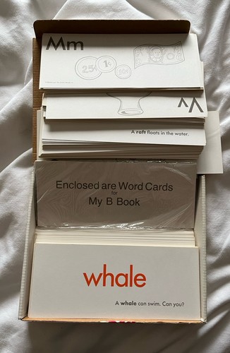 Vintage My Word Box 1984 The Child's World Word Picture Flash Cards - Foto 5 di 8