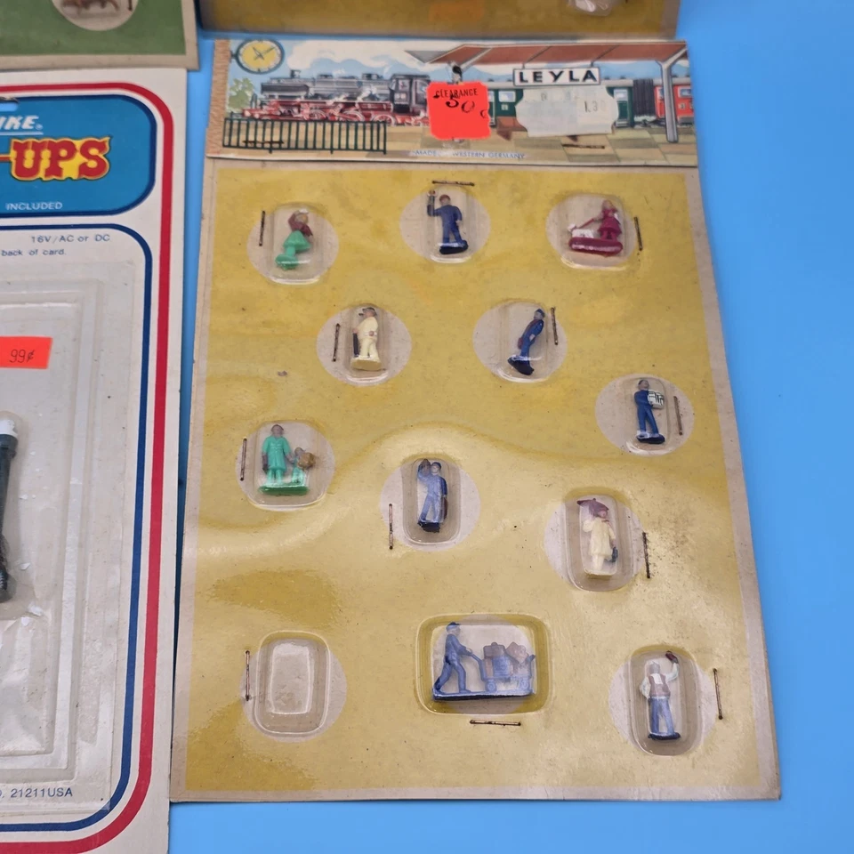 Figuras de Tren Modelo Leyla De Colección Escala HO Calibre Personas 4 PAQUETES INCOMPLETOS Foto 4 de 4