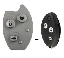 3 Button Remote Key Fob Rubber Pad for Citroen C5 Picasso Berlingo Saxo Xsara