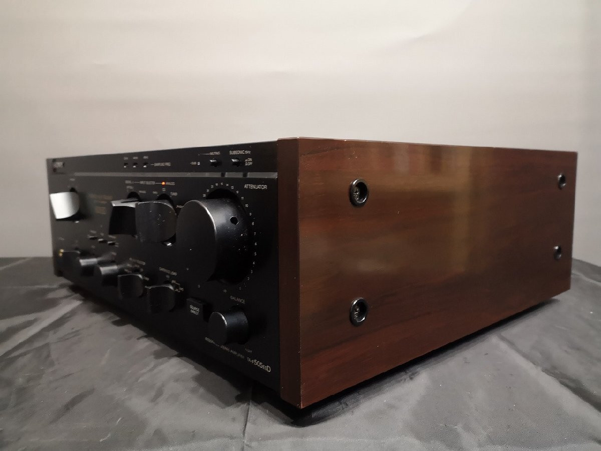 SONY TA-F505ESD Integrated Stereo Amplifier Restored SONY TA-F505ESD Integrated Stereo Amplifier Restored