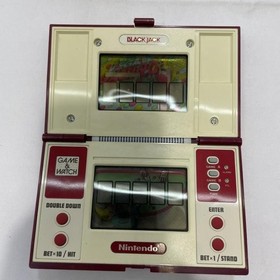 Open Box) LCD Yellowing) Nintendo Blackjack Game & Watch 19