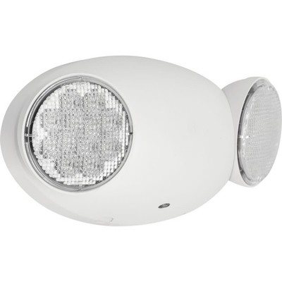 Progress Lighting PE2EU-LED Exit Signs Double Head LED Emergency - White