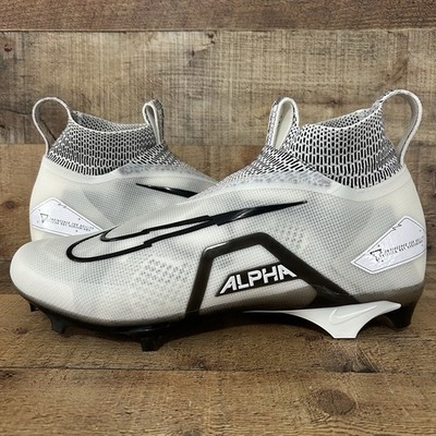 Nike Football Cleats Mens 15 WIDE Lineman White Alpha Menace Elite