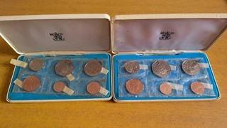 DUE ISOLE DI MAN 1971 (SET PROVE UFFICIALI (6) ROYAL MINT SIGILLATO