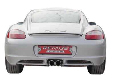 REMUS RACING Catback ab Vorkat Porsche Cayman & Cayman S 987 (ohne Endrohr)