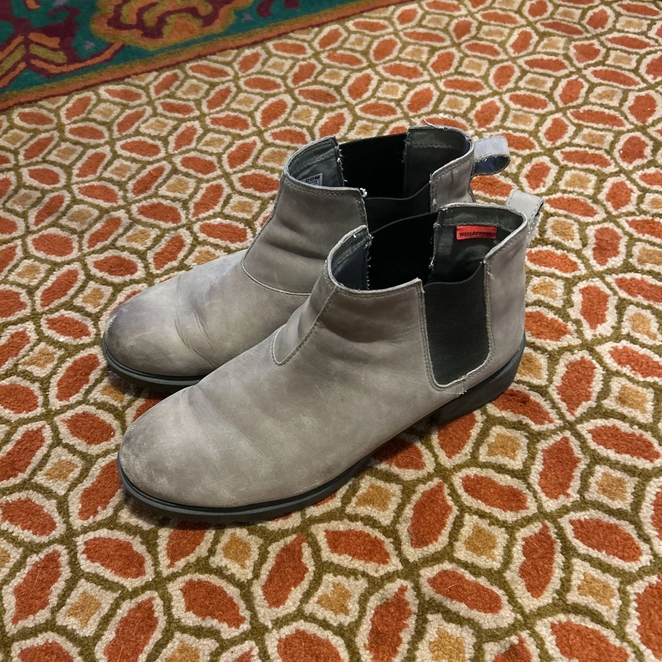 Bota Chelsea Sorel Gris Emelie II Impermeable Mujer Talla 11 Foto 2 de 4