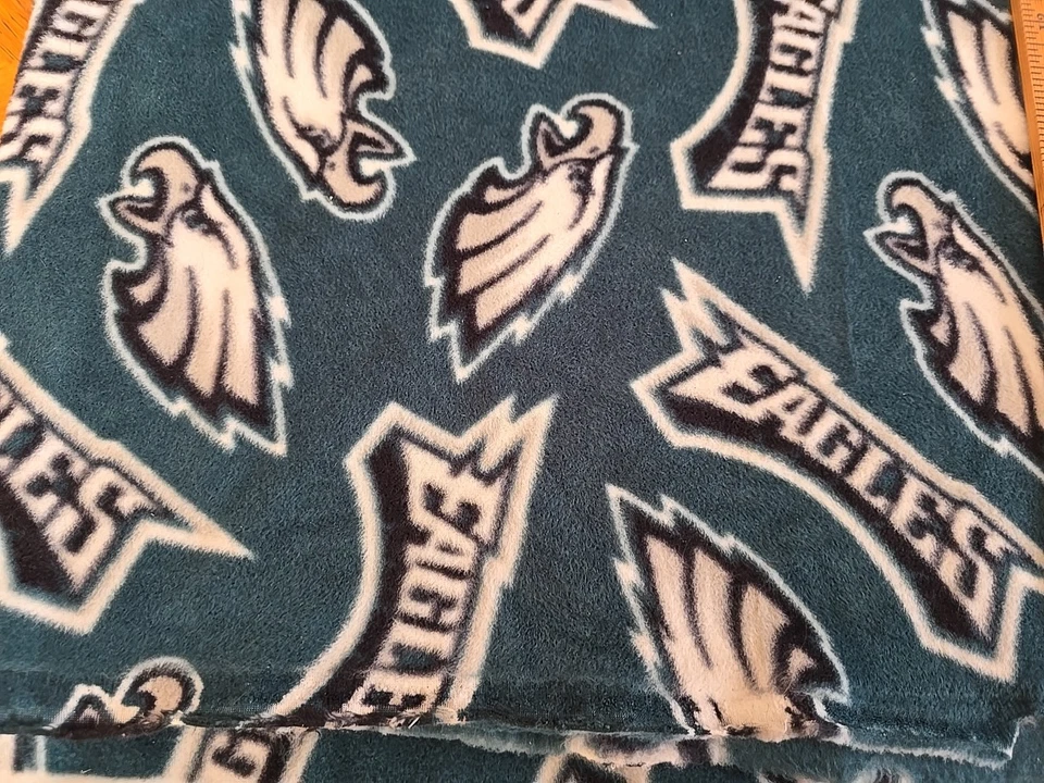 NFL Philadelphia Eagles Toss Fleece Fabric - Image 3 of 4