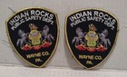Indian Rocks Public Safety patches Wayne County Pa set of 2