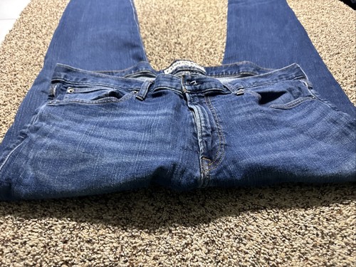 EXPRESS KINGSTON CLASSIC FIT SLIM LEG DESIGNER MEN'S JEANS 38X32 - Picture 2 of 5