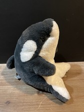 GUND Flynn Orca Whale Plush Premium Soft Stuffed Aquatic Animal Black/White 10  