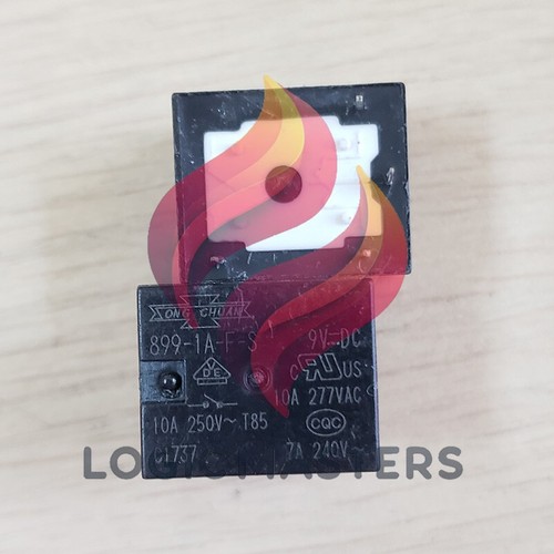 2pcs SONG CHUAN 899-1A-F-C 899-1A-F-S 9VDC Power Relay 4Pins 10A 277VAC - Picture 2 of 2