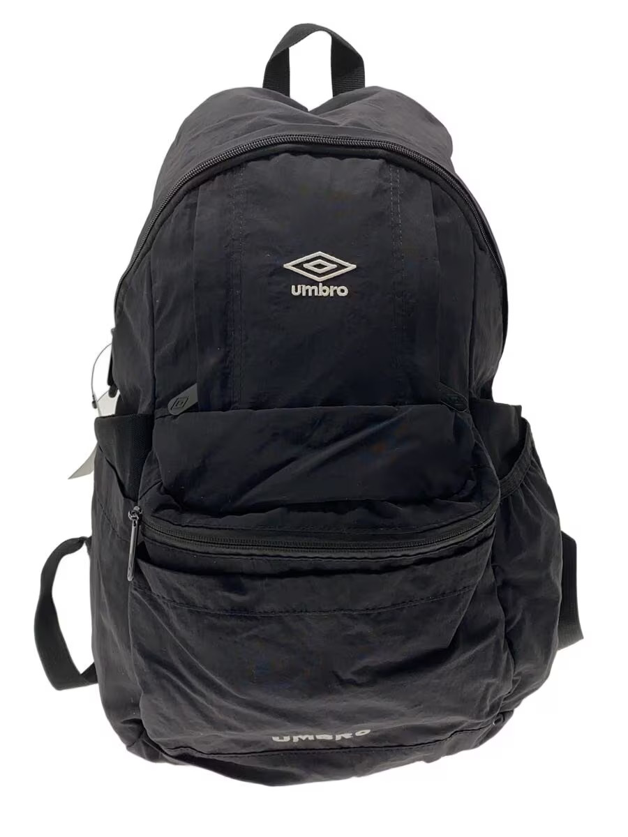 UMBRO Backpack, Polyester, Black, Plain - image 1