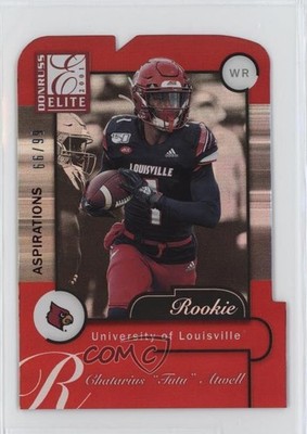 2021 Donruss Elite 2001 Rookies Aspirations Die-Cut 66/99 Tutu Atwell RC 0j5z