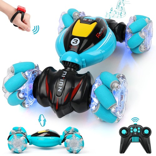 RC Cars Gestensensor Stunt Car - Beste Geschenke für Jungen 6-12 Jahre 360° Ro...