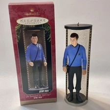 1997 Hallmark Keepsake Star Trek Christmas Ornament Dr. Leonard H. McCoy Bones