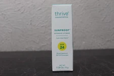 Thrive Causemetics Sunproof Hydro Mask Matrix Sunscreen SPF 24 .28 Oz 8 G