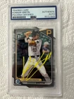 2024 bowman chrome Konnor Griffin auto RC) rookie card yellow ink
