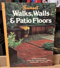 Walks,Walls and Patio Floor By Sunset 1973 PB