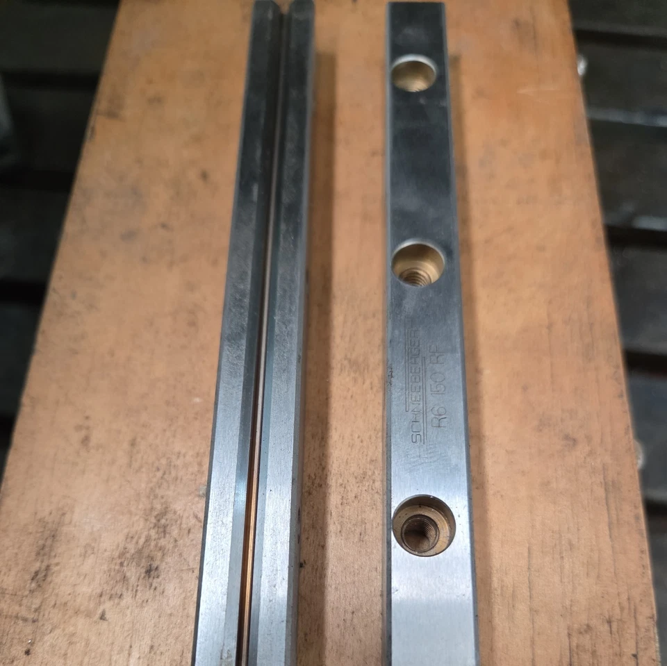 (2件装)Schneeberger交叉滚轮线性滑块套装R型(R6 150 RF) — 第 3/4 张图片