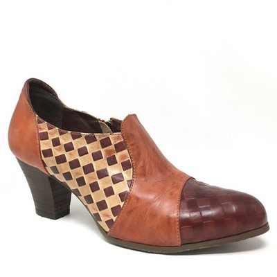 Spring Step L'Artiste Buttermilk Clogs Booties Shoes Womens Size 10.5-11 Brown