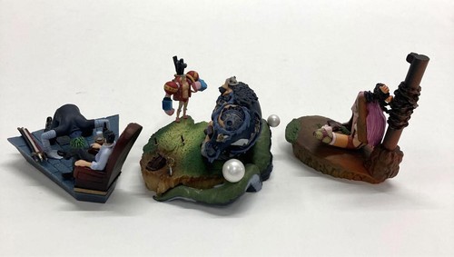 Lotto Figurine Diorama One Piece Logbox - Impel Down, Fire of War, senza scatole - Foto 11 di 24