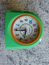 Atrium Kinderwecker Grün-Orange Lernuhr A921-3