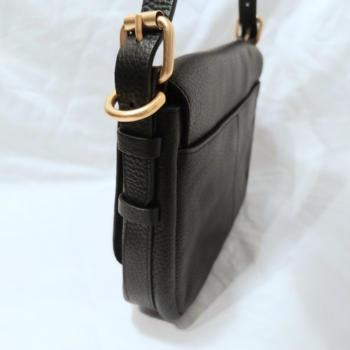 Radley London Black Pebbled Leather Handbag Handtasche Goldtone. TOP - Bild 6 von 8