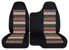 Truck Car Seat Covers Aztec Boho Fits Chevy Colorado 2004-2012 60-40 Bench Seat Truck Car Seat Covers Aztec Boho Fits Chevy Colorado 2004-2012 60-40 Bench Seat