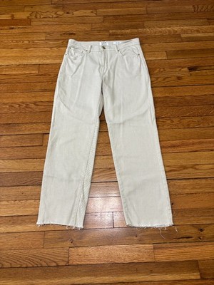 Kensie The Slim Jeans Womens Size 6 6/28 Beige Vintage Luxe Stretch Denim Pants