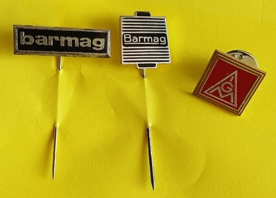 Firmen-Nadel Barmag zum Anstecken gebraucht