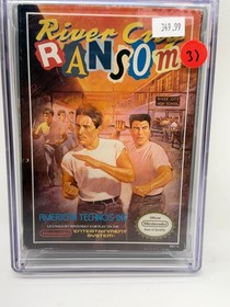 NES Nintendo RIVER CITY RANSOM - CGC Graded 7.5